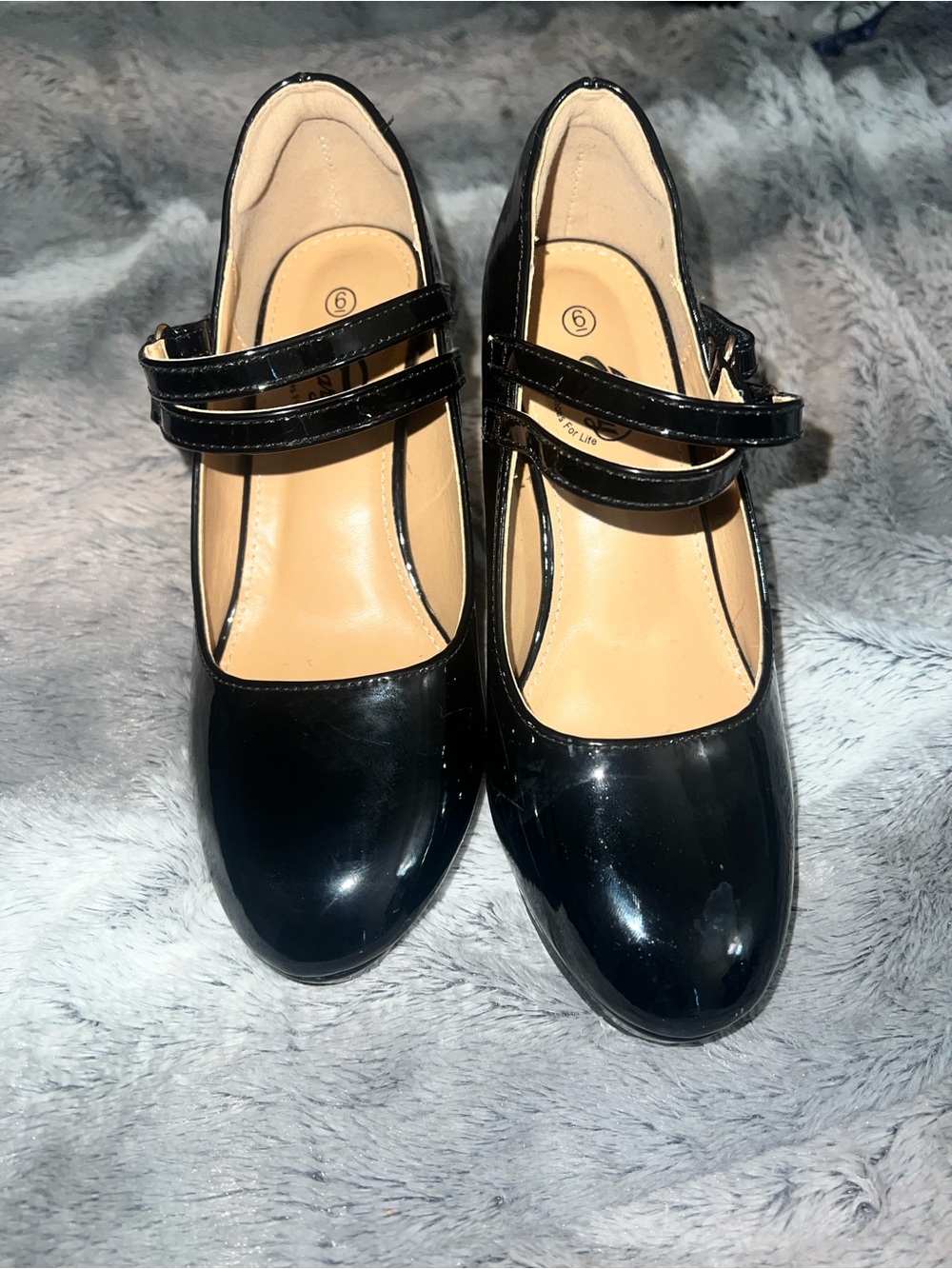 Trary Black Heeled Shoes